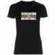 Vierkirchen Basketball Lady Fitted Shirt schwarz