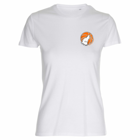White Wolves Lady Fitted Shirt weiß