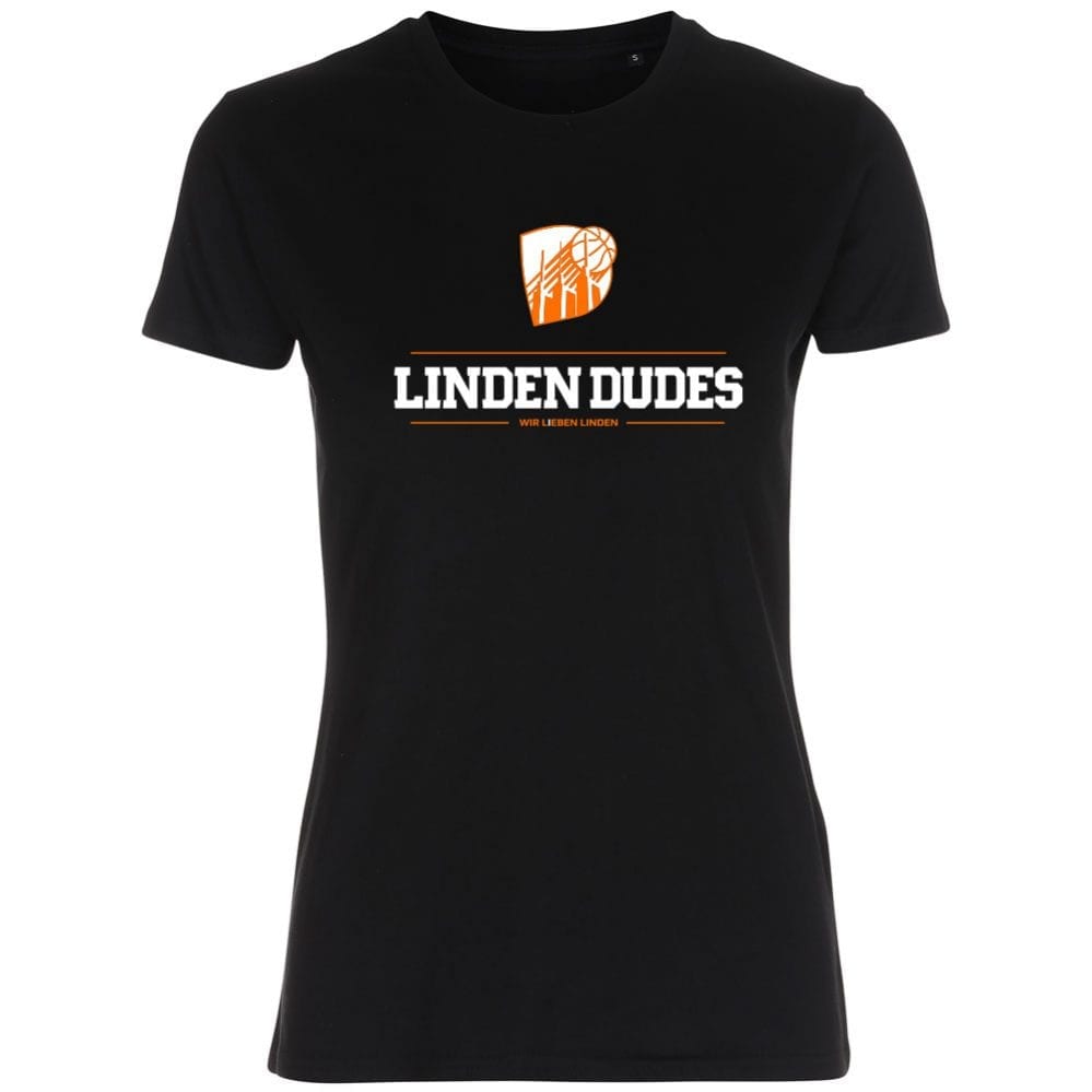 Wir Lieben Linden Girls Shirt schwarz