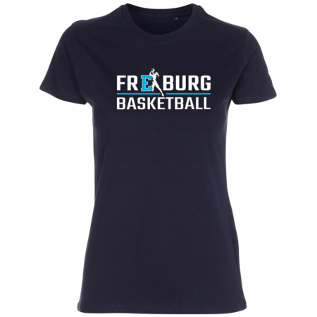 frEiburg basketball Lady Fitted Shirt navy