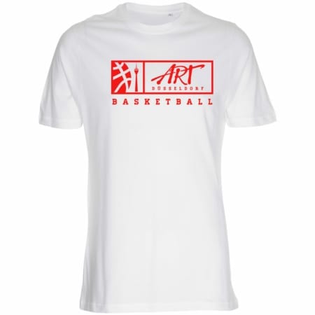 ART Düsseldorf Basketball T-Shirt weiß