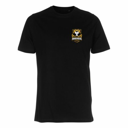 BBC Schaan Woodchucks T-Shirt schwarz Front