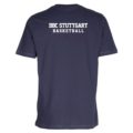 BBC Stuttgart Abstract T-Shirt navy back