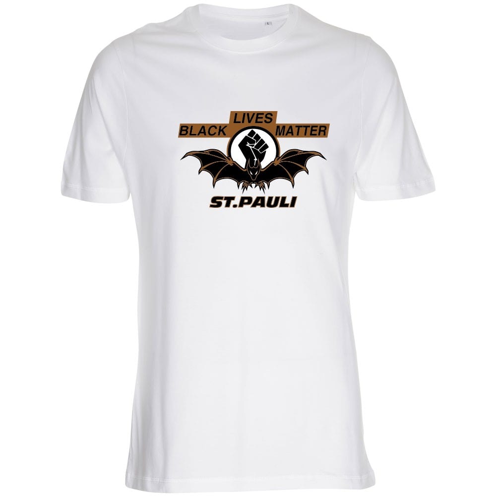 Black Live Matters BATS Supporter T-Shirt weiß