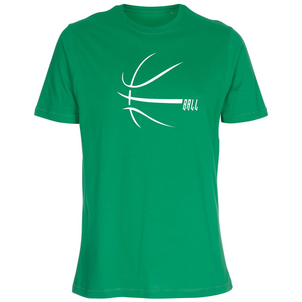 Basketball T-Shirt grün