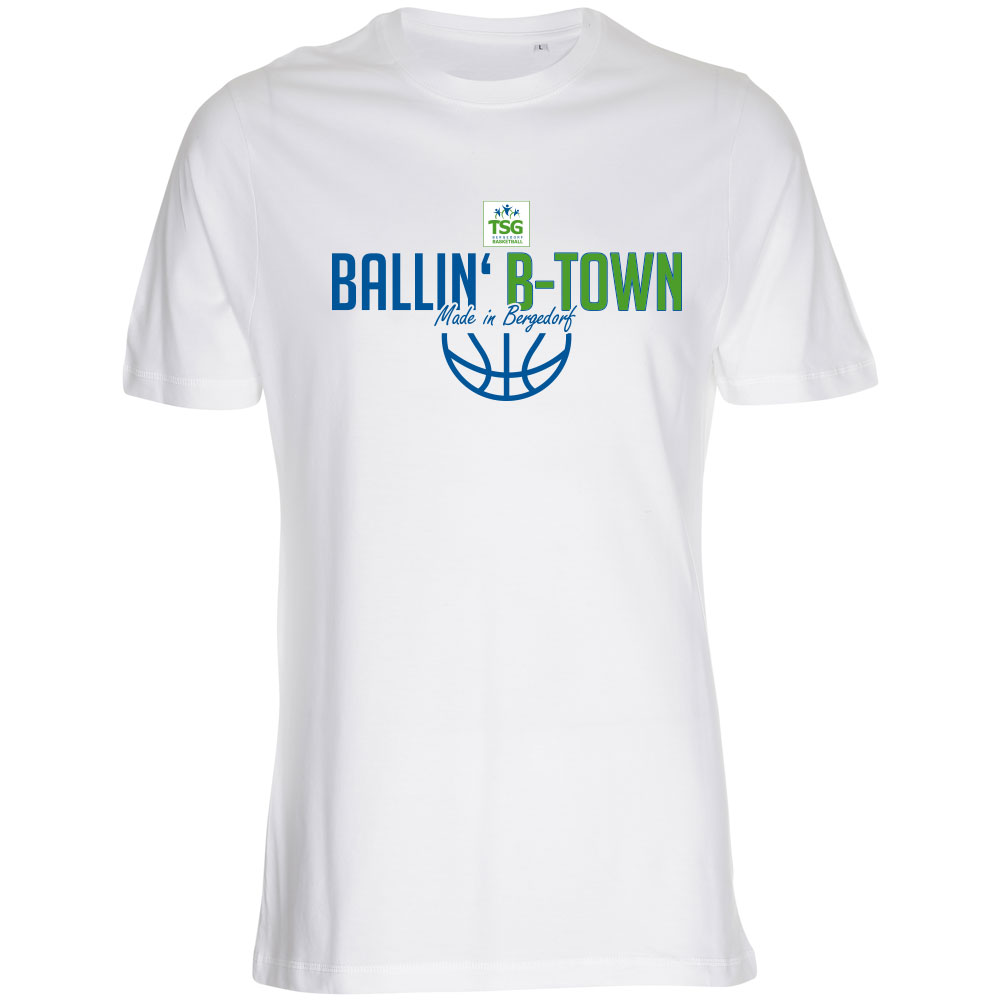 Ballin B-Town T-Shirt weiß
