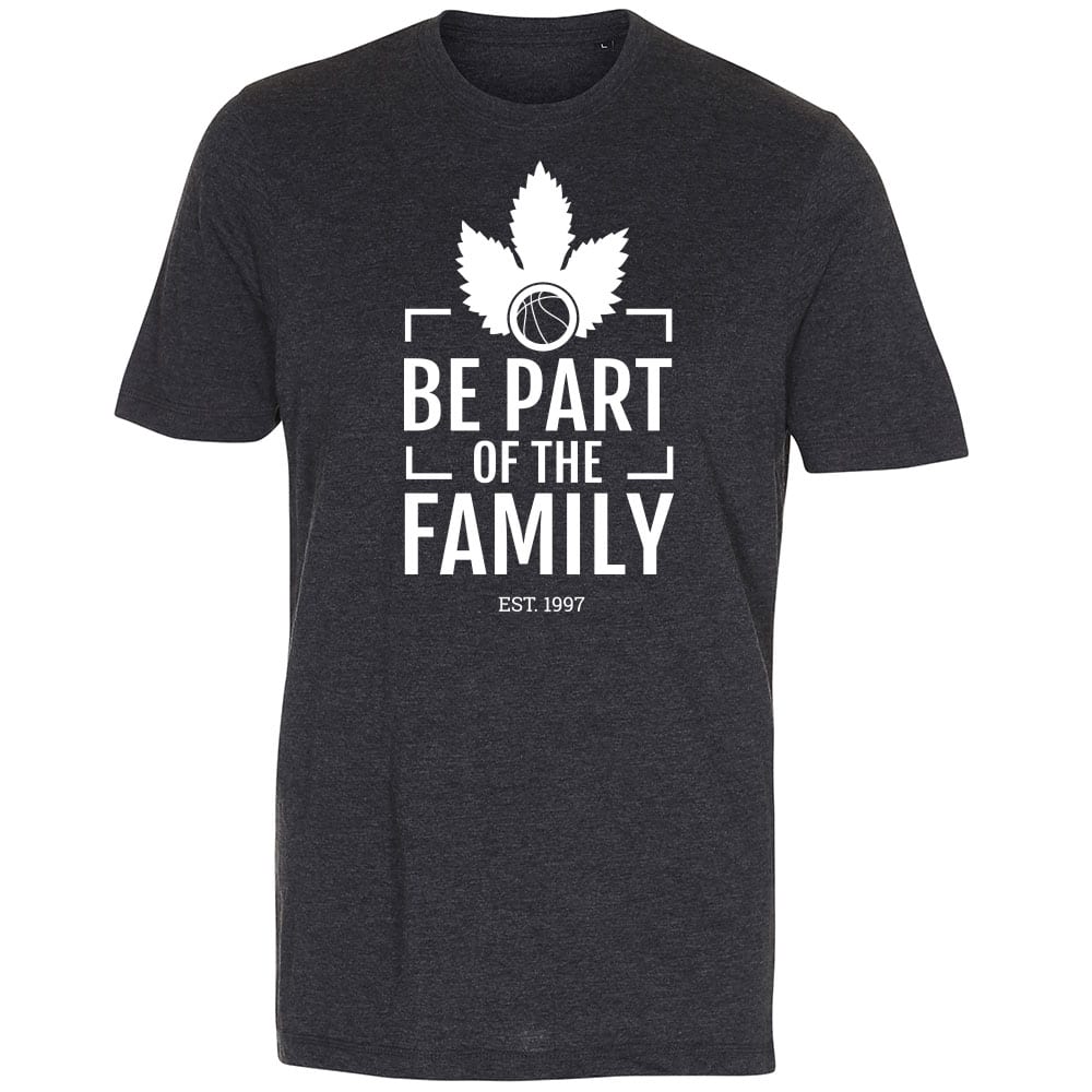 [Be Part] of the Family T-Shirt anthrazit