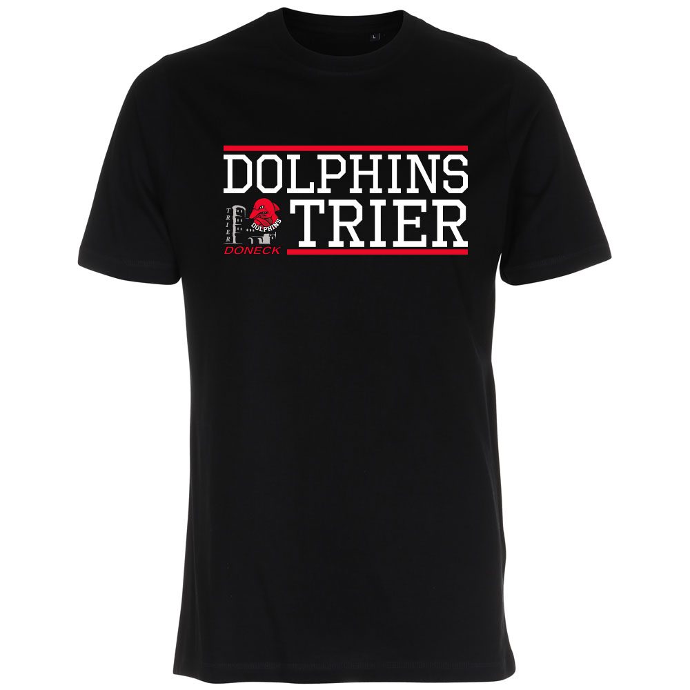 DOLPHINS TRIER T-Shirt schwarz