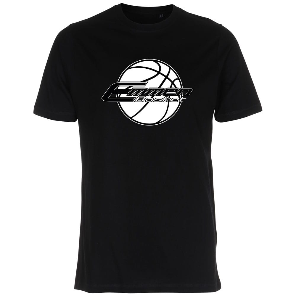 Emmen Basket T-Shirt schwarz