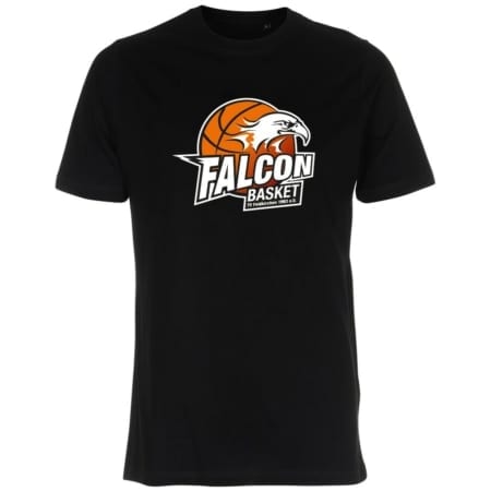 Falcon Basket T-Shirt schwarz