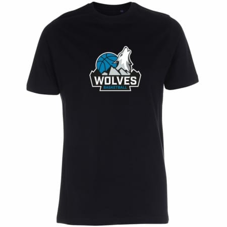 Fuschl Wolves T-Shirt schwarz