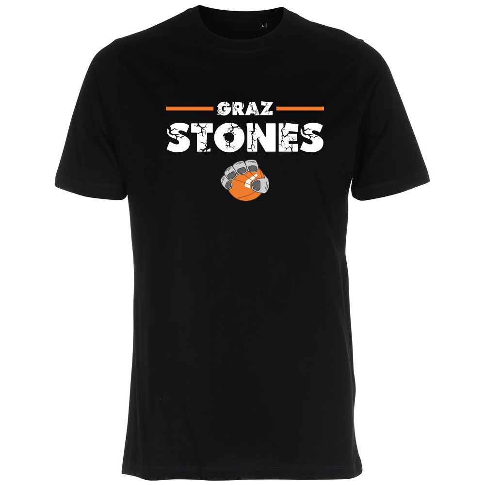 Graz Stones T-Shirt schwarz