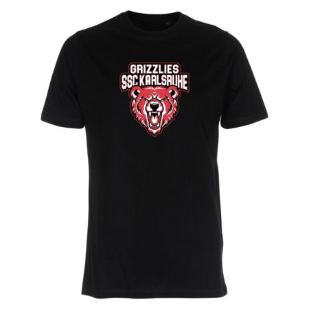 Grizzlies SSC Karlsruhe T-Shirt schwarz