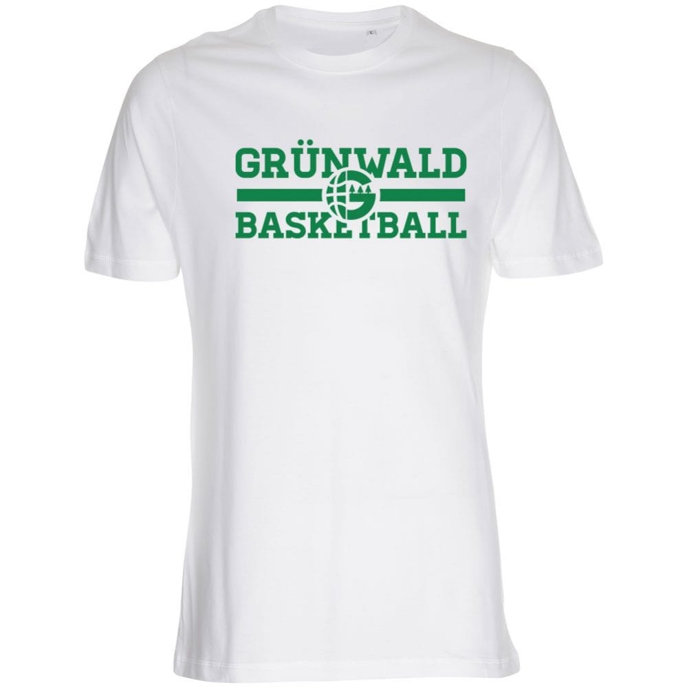 Grünwald Basketball T-Shirt weiß