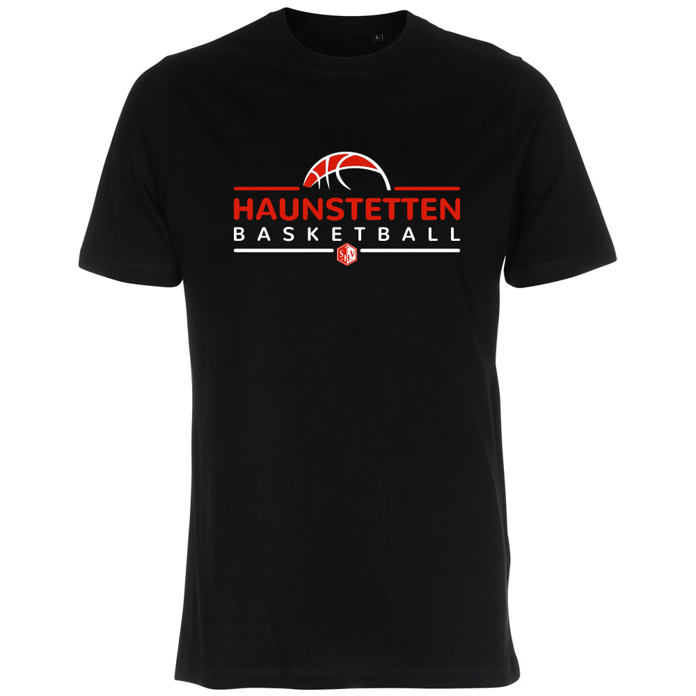 Haunstetten City Basketball T-Shirt schwarz