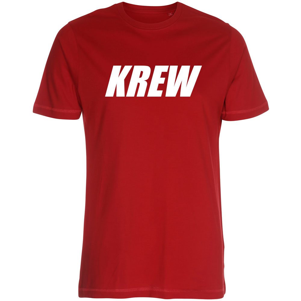 KREW T-Shirt rot