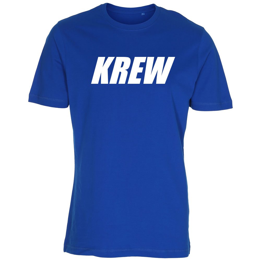 KREW T-Shirt royalblau