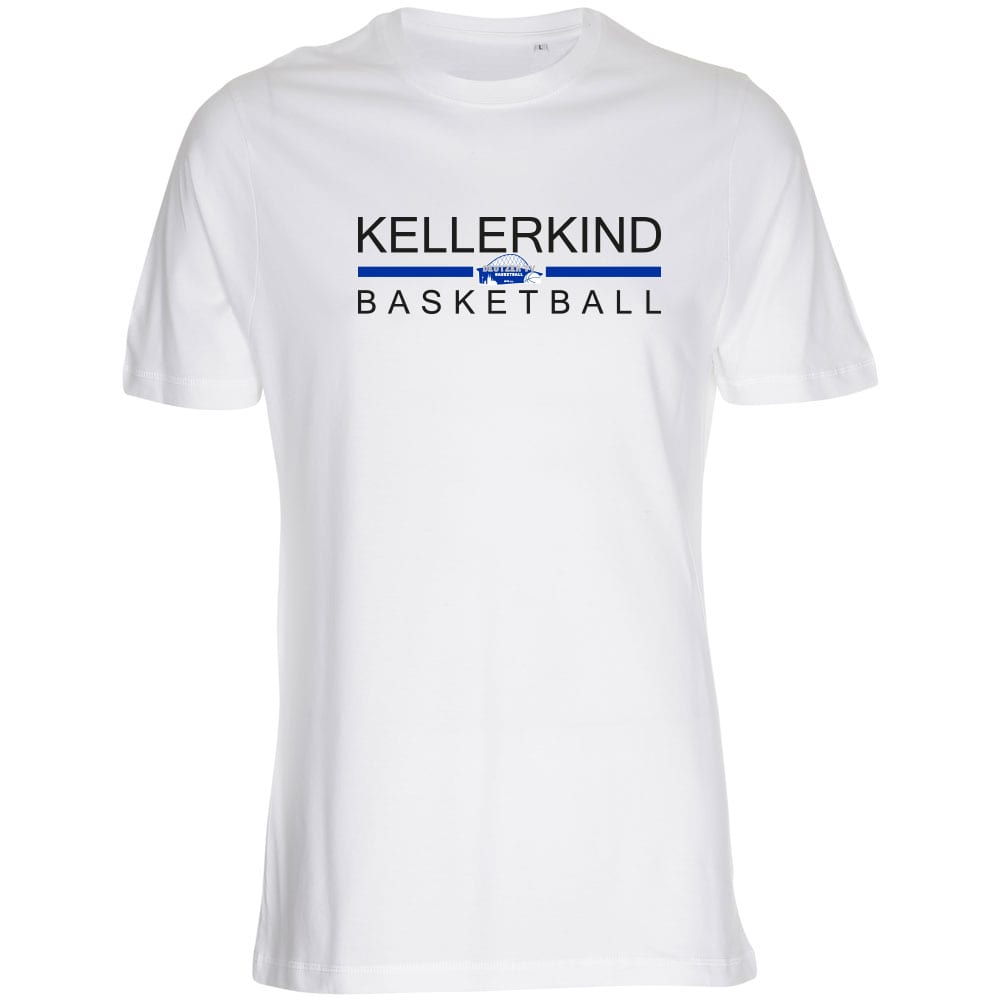Kellerkind Basketball T-Shirt weiß