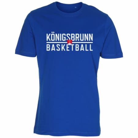 Königsbrunn Basketball T-Shirt royalblau