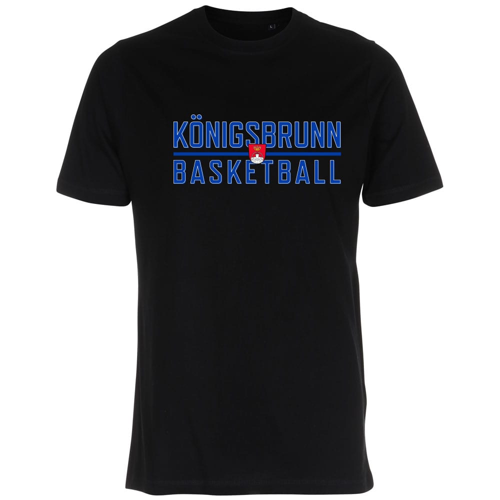 Königsbrunn Basketball T-Shirt schwarz