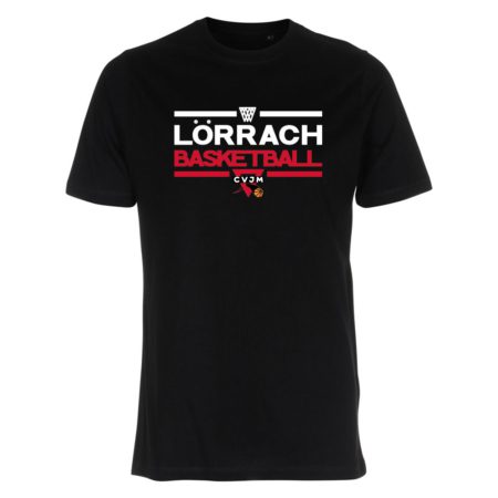 Lörrach Basketball T-Shirt schwarz