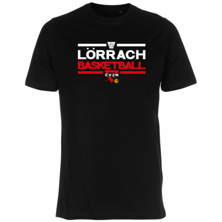Lörrach Basketball T-Shirt schwarz