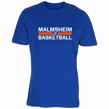 MALMSHEIM BASKETBALL T-Shirt royalblau