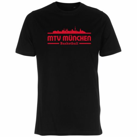 MTV MÜNCHEN City Basketball T-Shirt Unisex schwarz