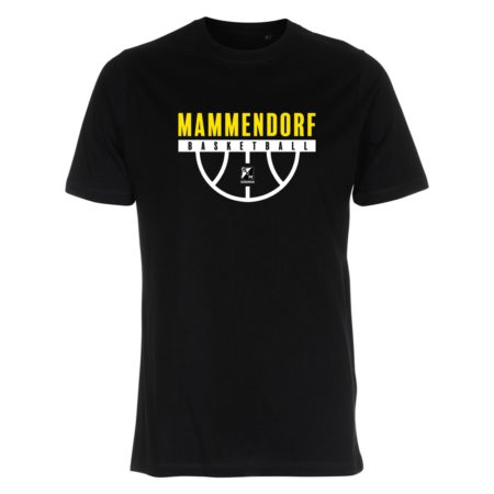 MAMMENDORF BASKETBALL Round T-Shirt schwarz