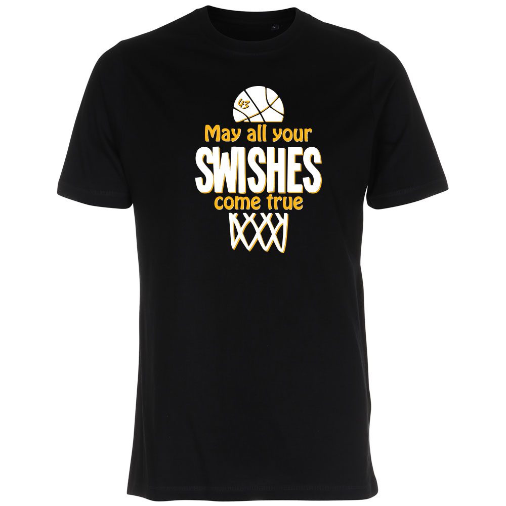 May All Your Swishes Come True T-Shirt schwarz
