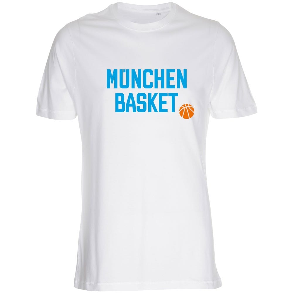 München Basket T-Shirt weiß