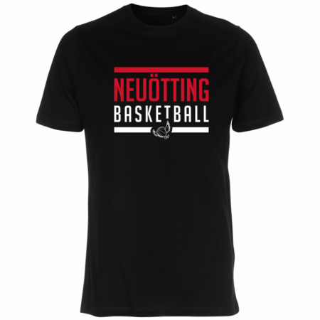 Neuötting Basketball T-Shirt schwarz