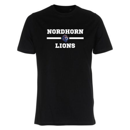 Nordhorn Lions Basketball T-Shirt schwarz