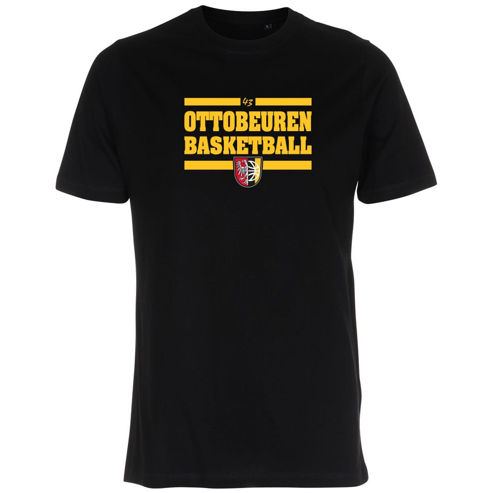 Ottobeuren Basketball T-Shirt schwarz