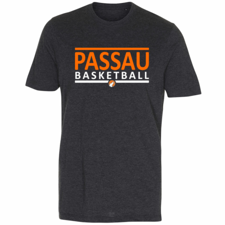 Passau City Basketball T-Shirt anthrazit