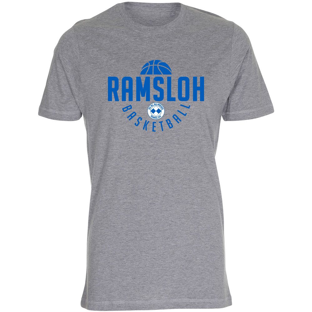 Ramsloh City Basketball T-Shirt grau
