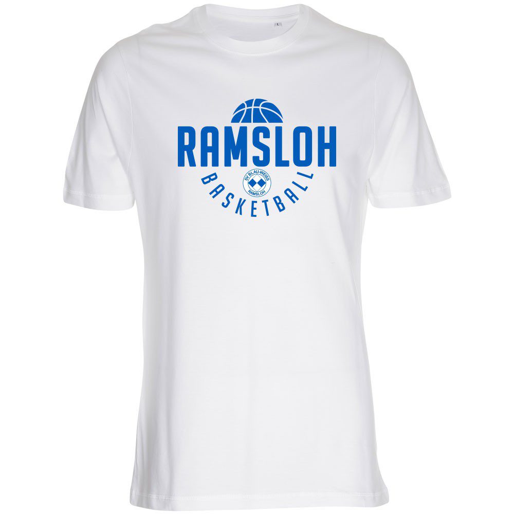 Ramsloh City Basketball T-Shirt weiß