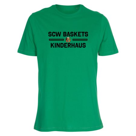 SCW Baskets Kinderhaus Münster City T-Shirt grün