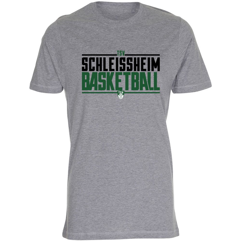 Schleissheim City Basketball T-Shirt grau