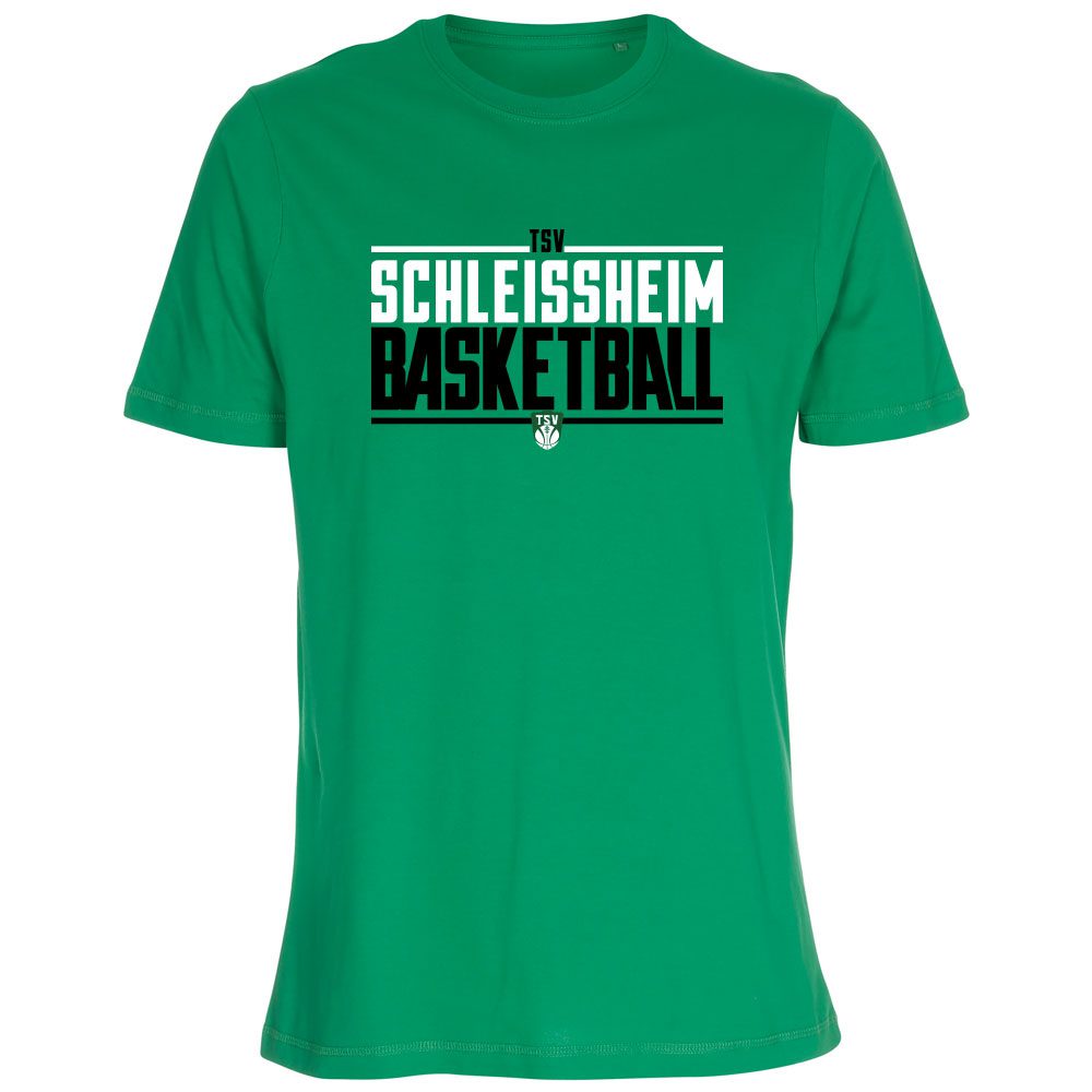 Schleissheim City Basketball T-Shirt grün