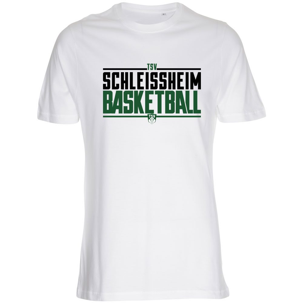 Schleissheim City Basketball T-Shirt weiß