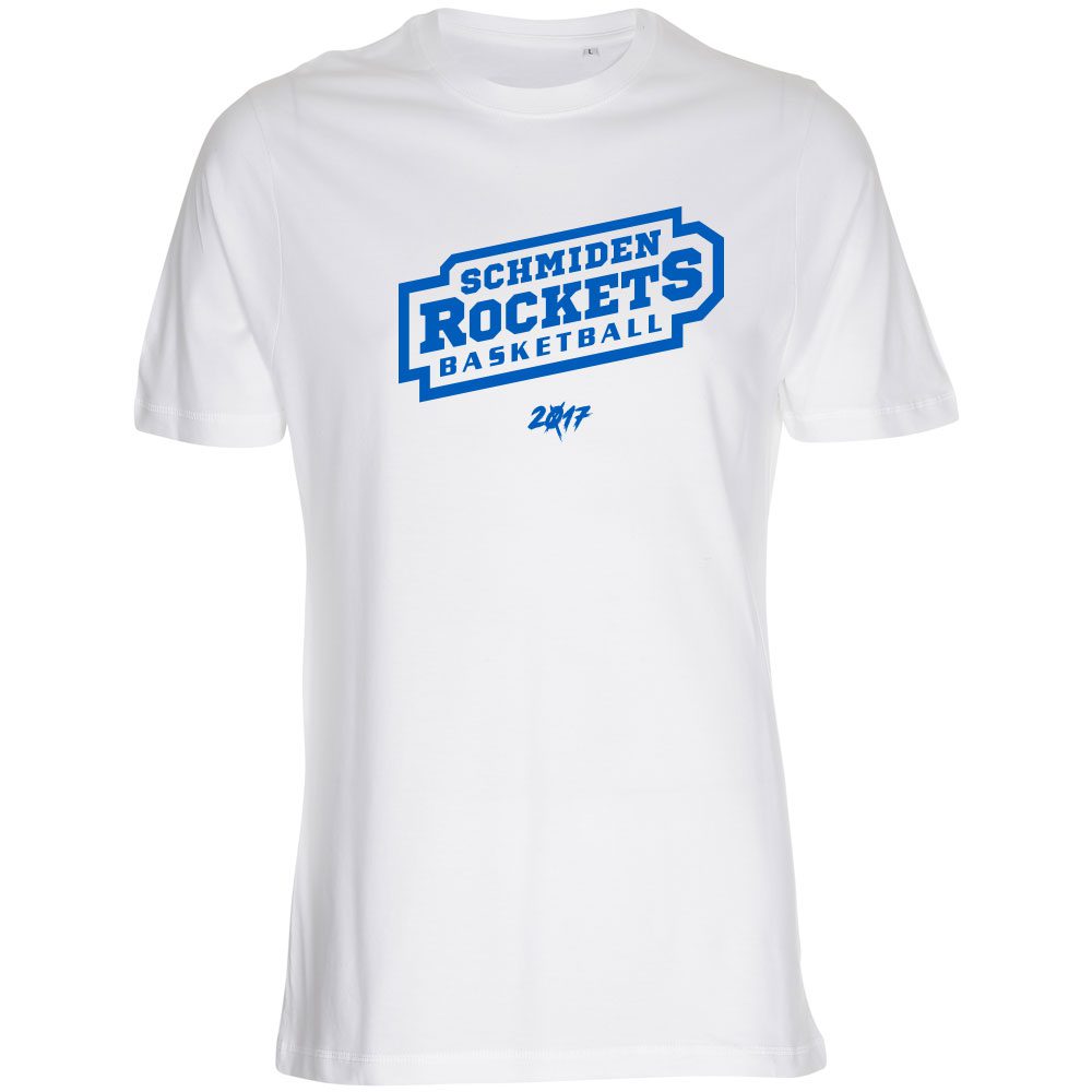 Schmiden Basketball T-Shirt weiß