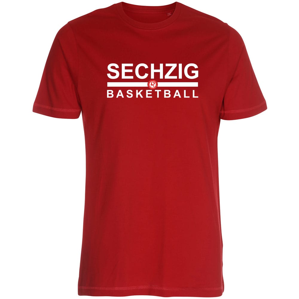 Sechzig Basketball T-Shirt rot