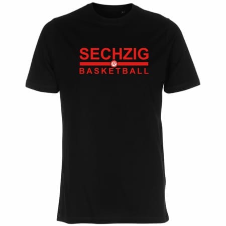Sechzig Basketball T-Shirt schwarz