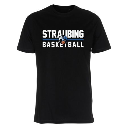 Straubing Basketball T-Shirt schwarz