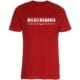 Wilhelmshaven Basketball T-Shirt rot
