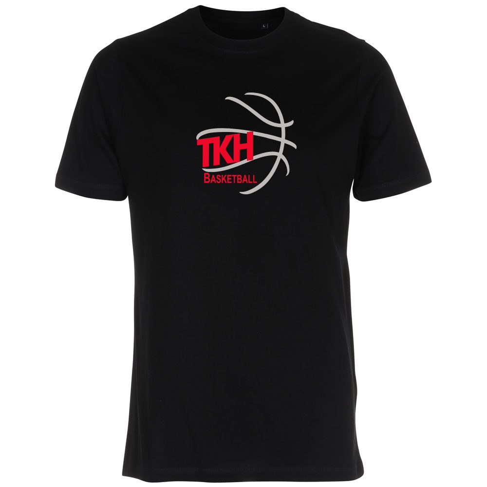TKH Basketball T-Shirt schwarz