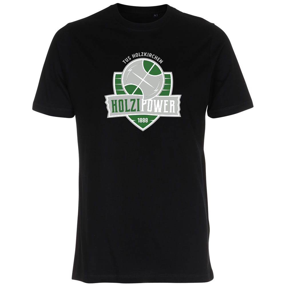 TUS Holzkirchen Holzi Power Basketball T-Shirt schwarz