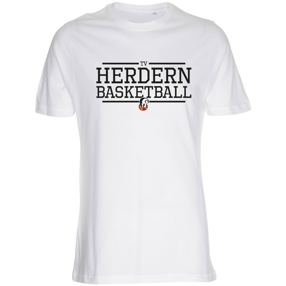 TV Herdern Basketball T-Shirt weiß