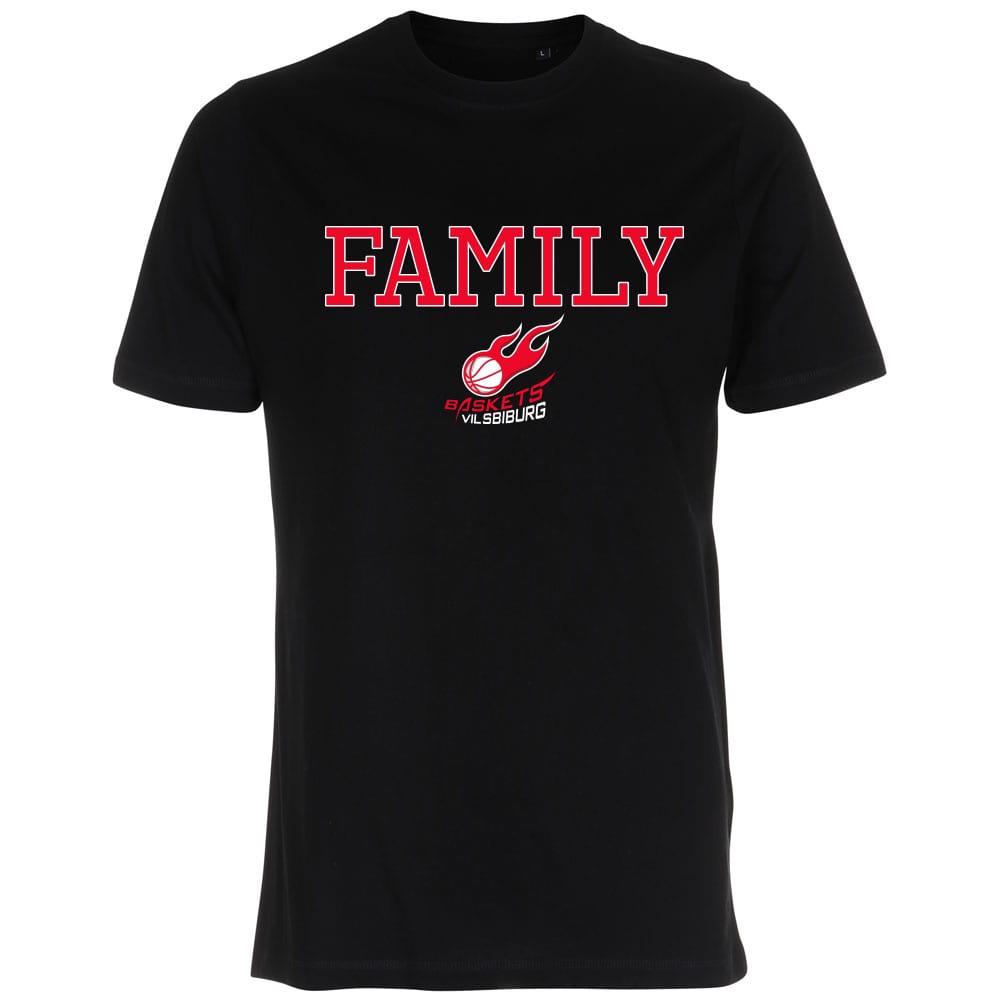 VIB FAMILY T-Shirt schwarz